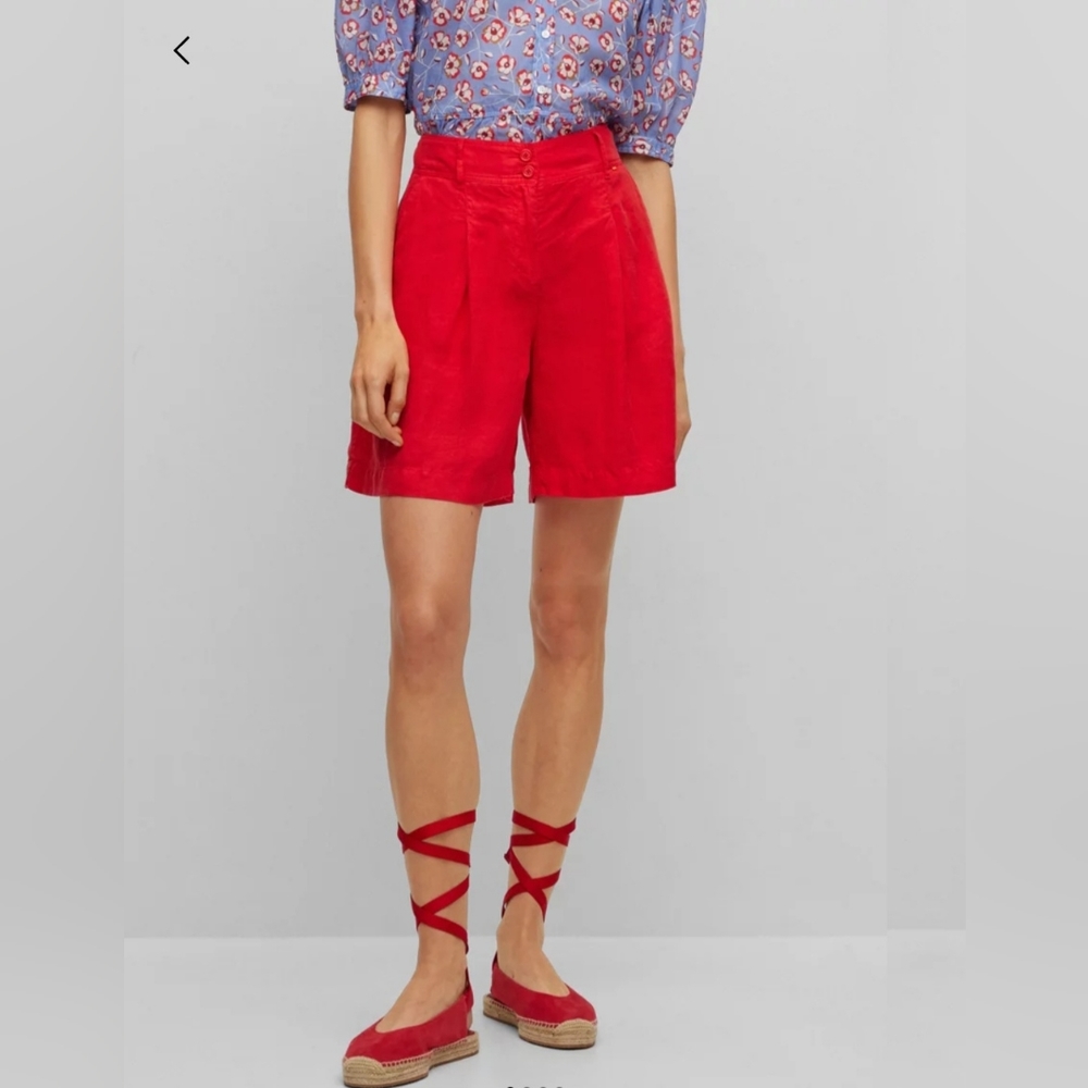 CAROL HORN REGULAR-FIT SHORTS WITH WIDE LEG